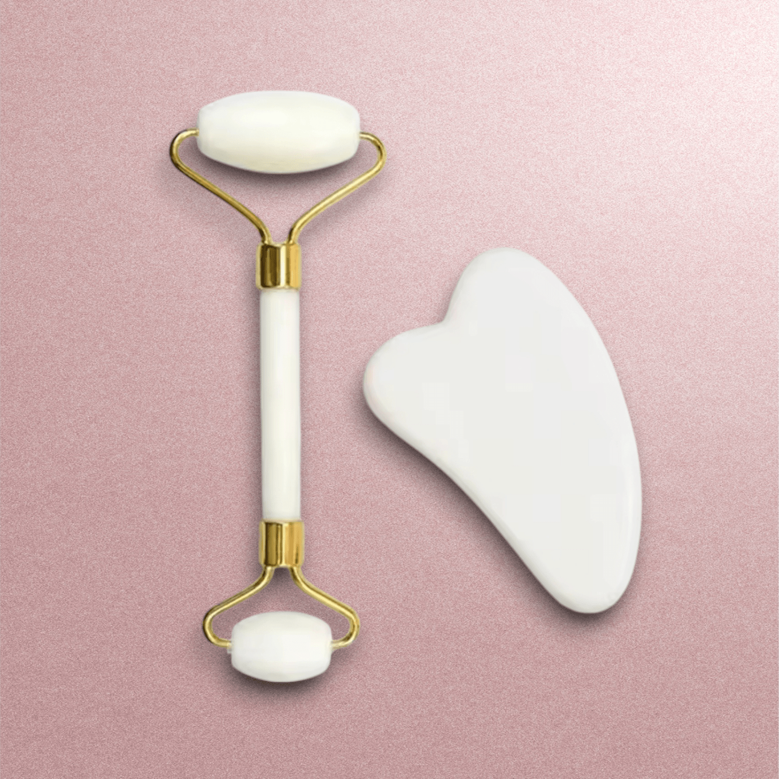 Natural Jade Roller & Gua Sha Massager - VivaHues