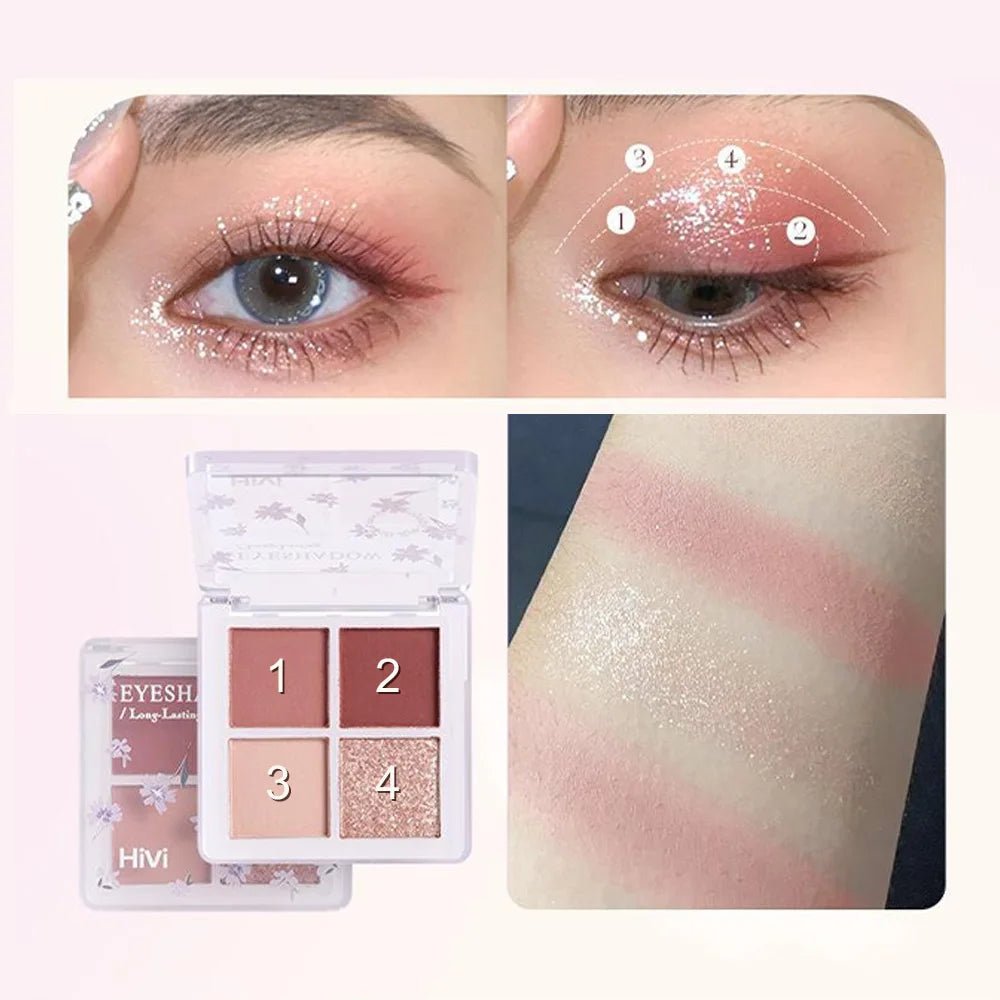 GlamEssence™ 8 - in - 1 Complete Makeup Set – Lipstick, Concealer, Eyeshadow, Blush & More - VivaHues